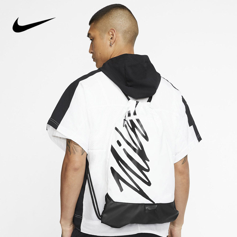 nike抽绳双肩包健身包健身训练耐克运动休闲背包男包双肩背包