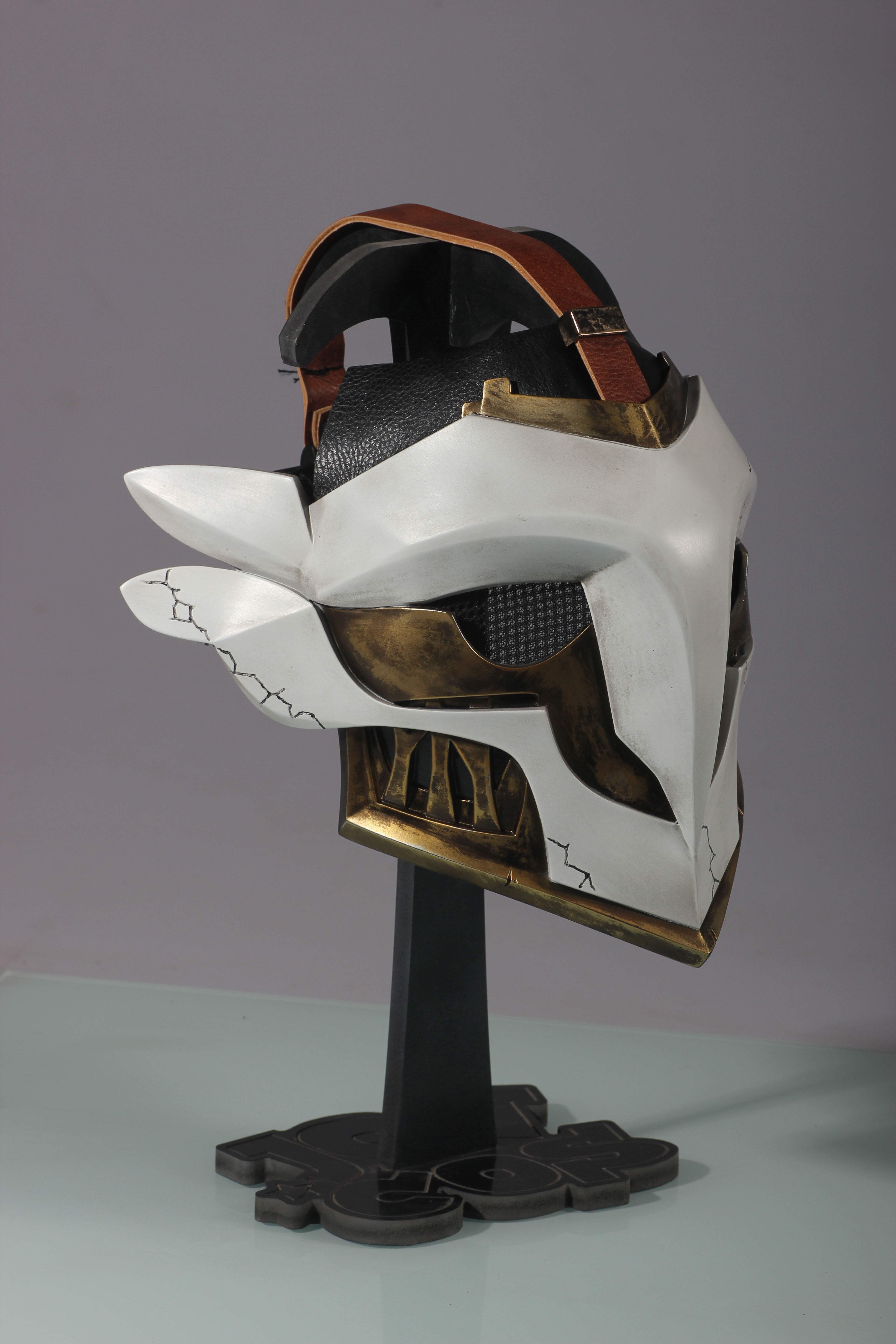 面具英雄联盟双城之战金克斯爆爆艾克cos道具拍摄cosplay配件