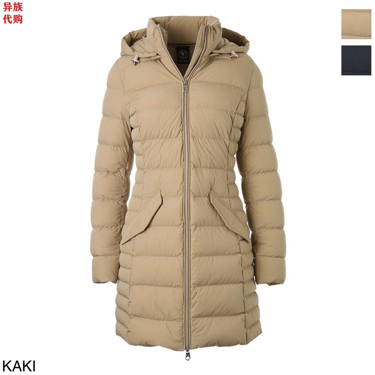 异族日本代购意大利capehorn2021女士脱卸中长羽绒服