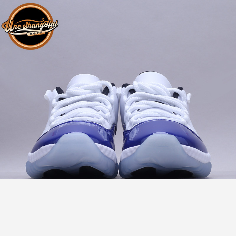 北卡大学airjordan11lowaj11白蓝康扣低帮ah7860100