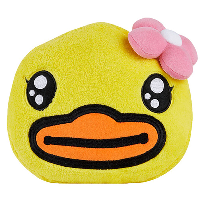 duck小黄鸭汽车颈枕 家用buffy抱枕卡通装饰可爱车载座椅垫