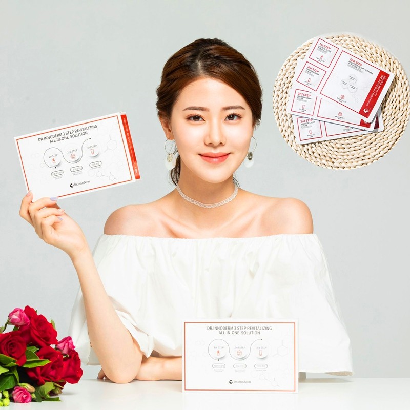 韩国drinnoderm迪特伊诺诺得三部曲面膜多肽精华液水光贴片面膜