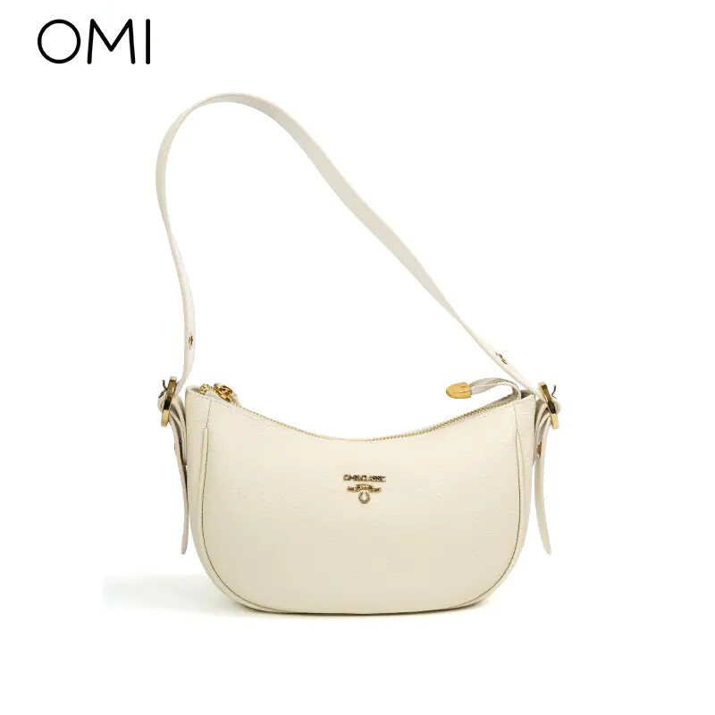 欧米包质感单肩百搭质感腋下omi牛皮潮流时尚新款通用款女包