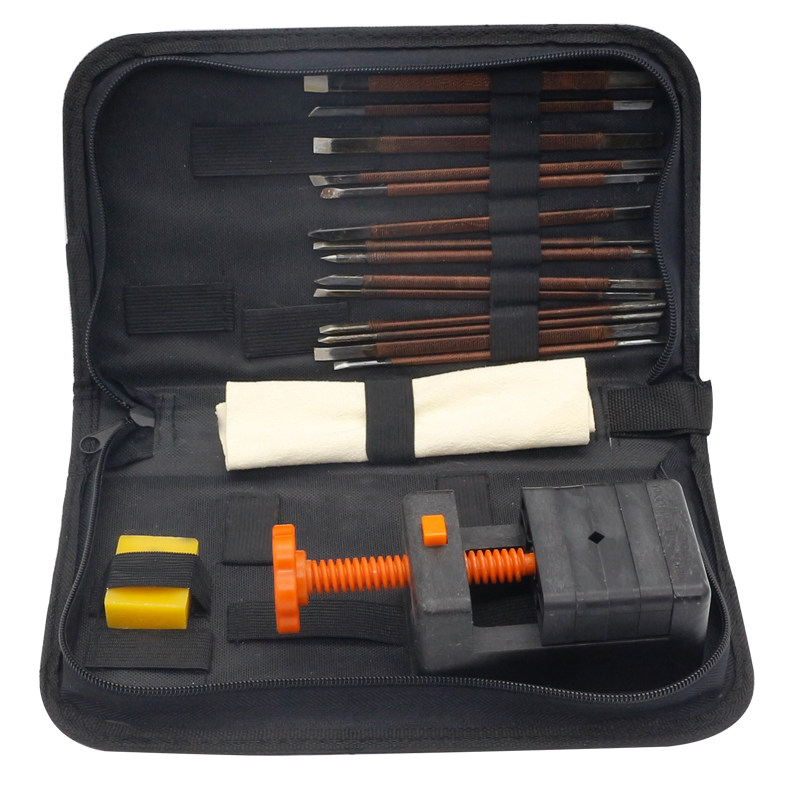 篆刻刀套装 手工刻刀 初学者雕刻印石印章学生石刻刀玉雕印床工具