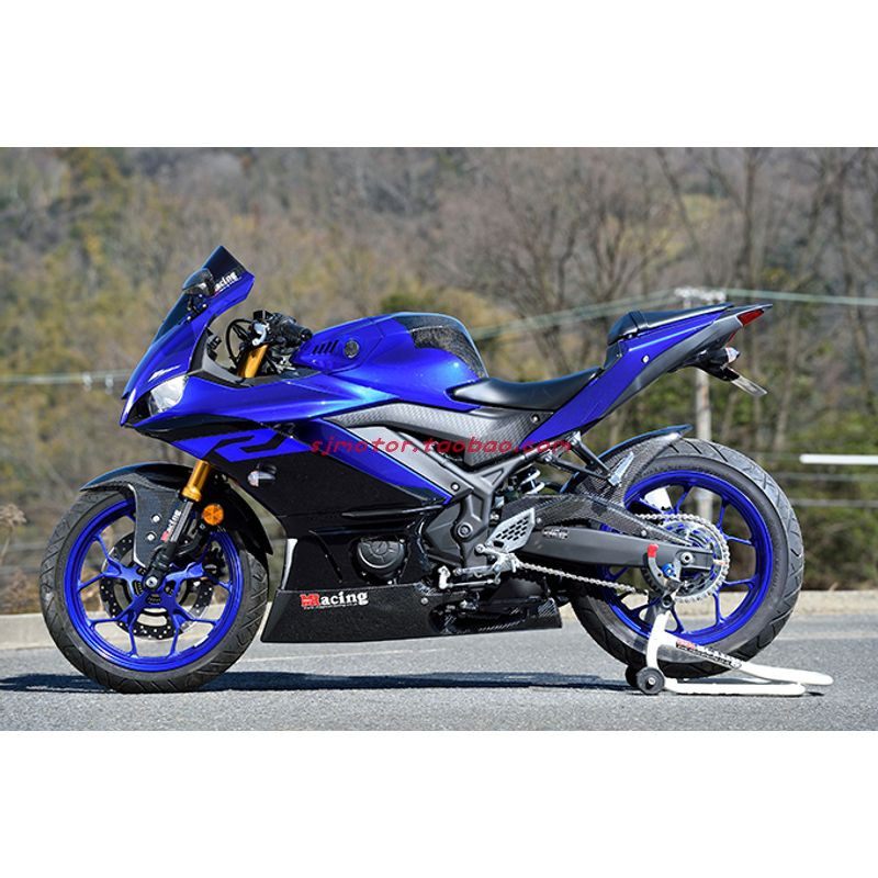 日本magicalracing适用雅马哈r3改装碳纤维加高挡风其他摩托车用品