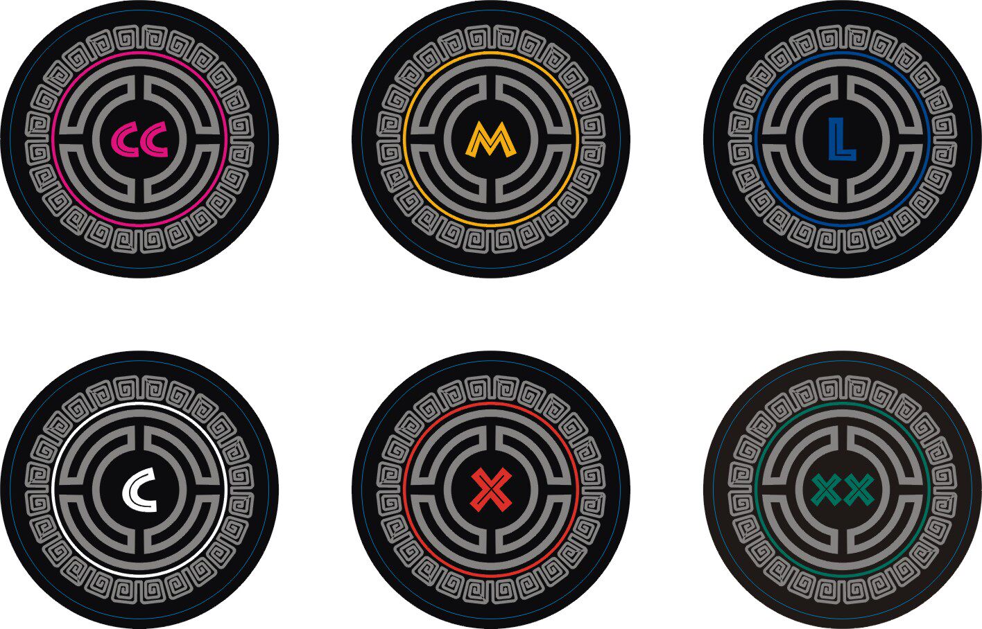 游戏大陆德州扑克筹码高品质贴纸设计定制普通版费筹码