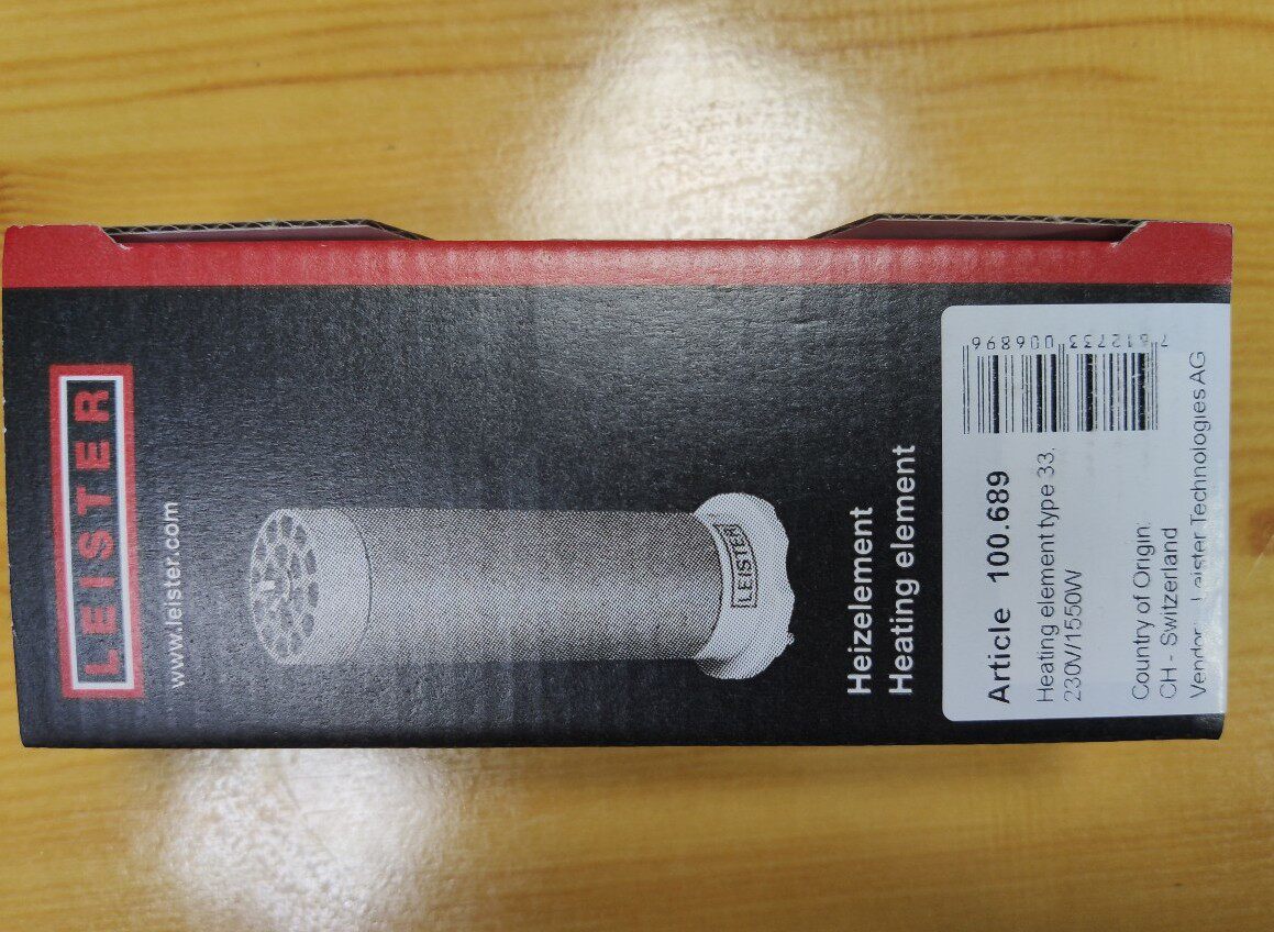 发热芯100689直筒焊122810焊芯101365leister瑞士weldy正品