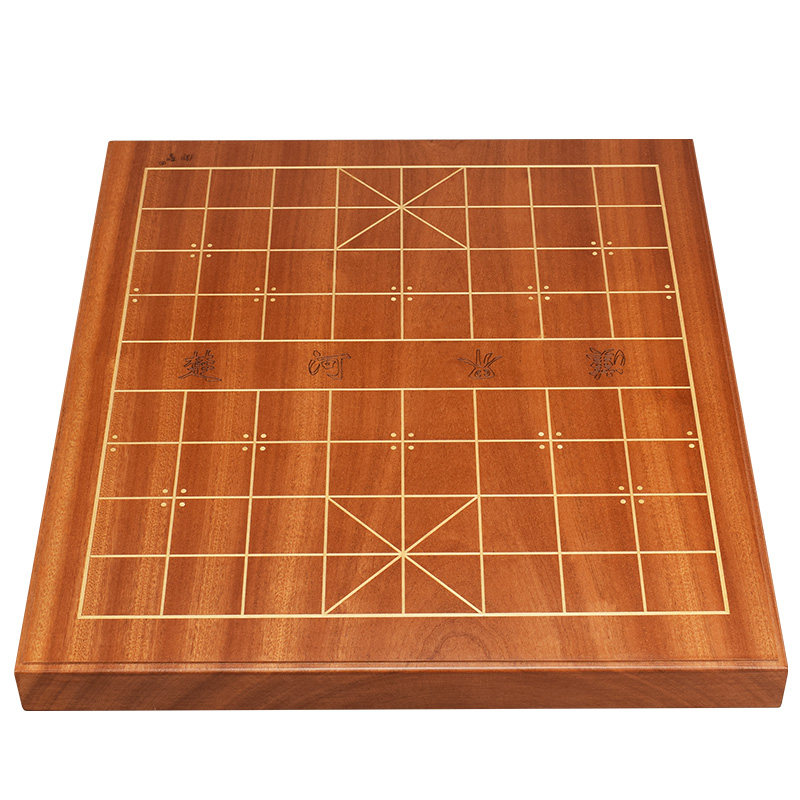 象棋套装御圣中国象棋实木37mm花梨整木棋盘家用中国象棋