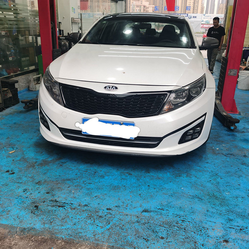 k5中网适用起亚11131415年老改装全黑帅气中网