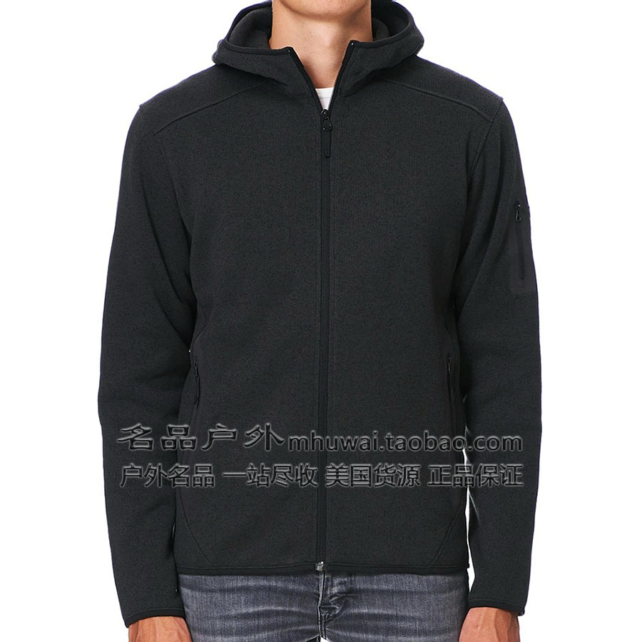 现货 Arc'teryx/始祖鸟 Covert Hoody 带帽抓绒衣 男 15376/24090