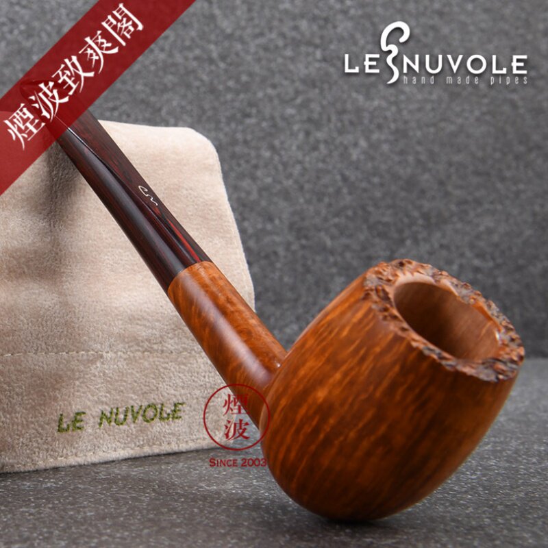 烟波意大利lenuvole云斗gr4手工制石楠木楠木烟斗烟斗