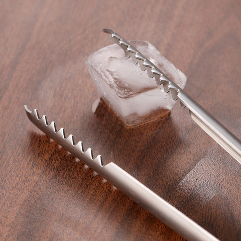 冰块夹子冰夹调酒工具威士忌加冰冷饮甜品小夹子不锈钢夹子