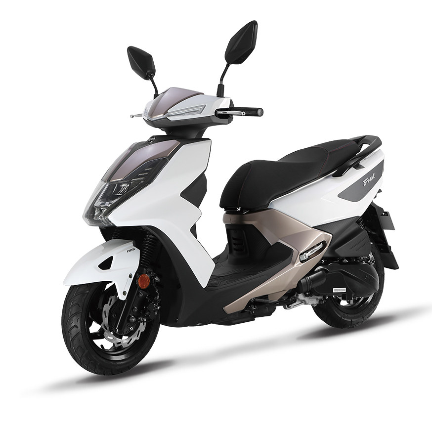 sym厦杏三阳机车fnx火凤凰钥匙启动abs踏板摩托车车架