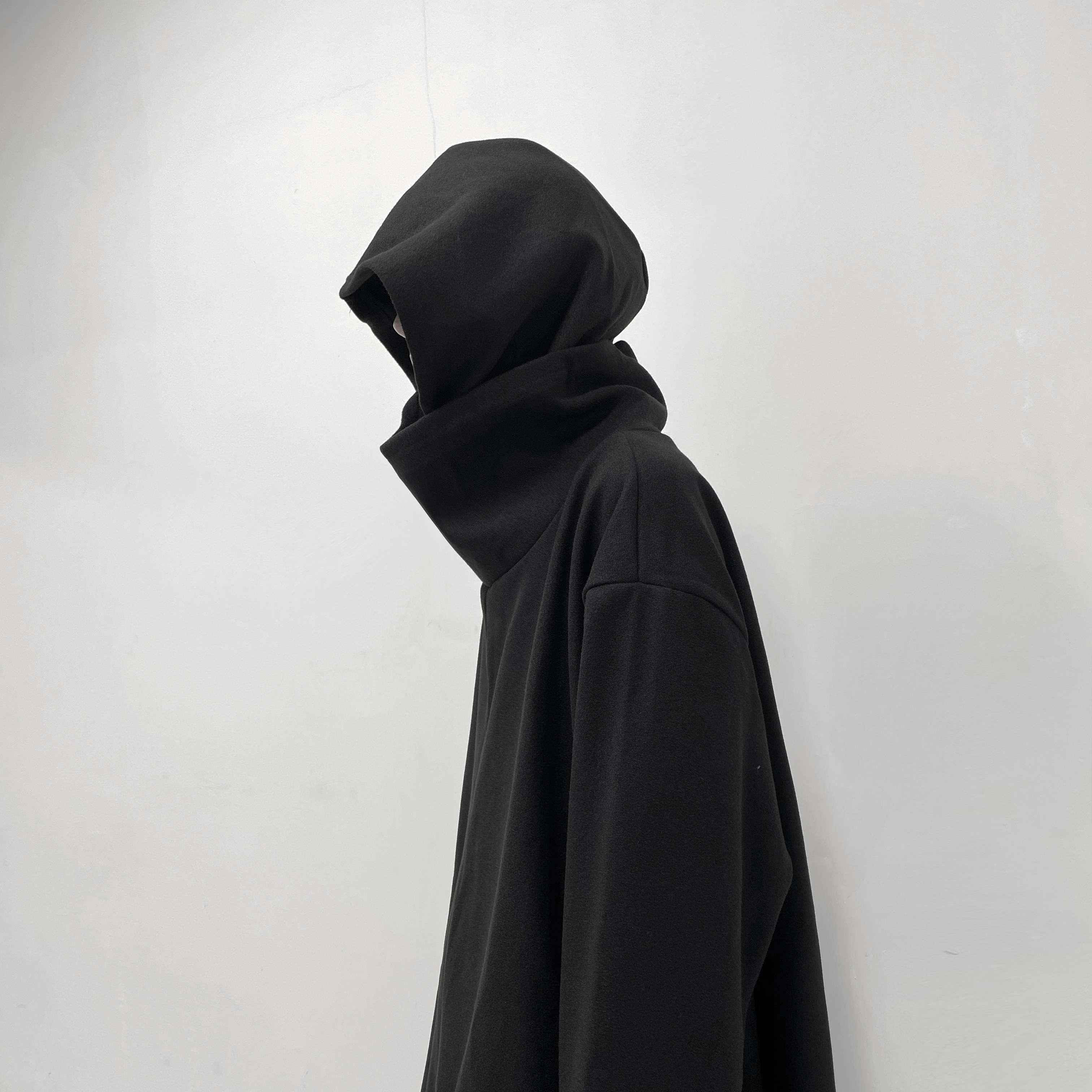 大皂设计中长新款2022风衣系痞暗黑篷男风斗风衣