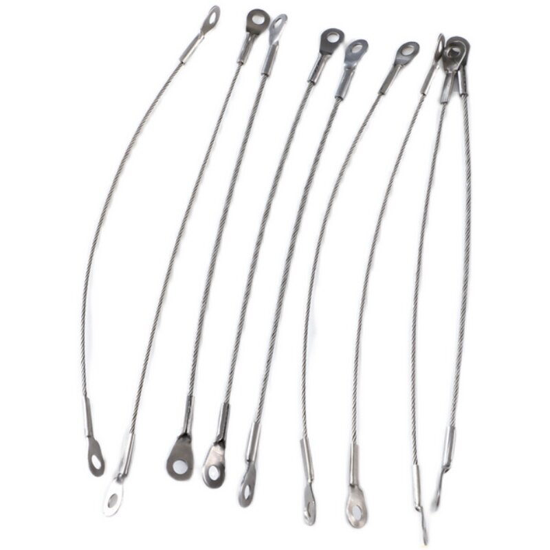 安全不锈钢保险风扇灯具防坠绳工矿灯舞台灯吊绳安全绳