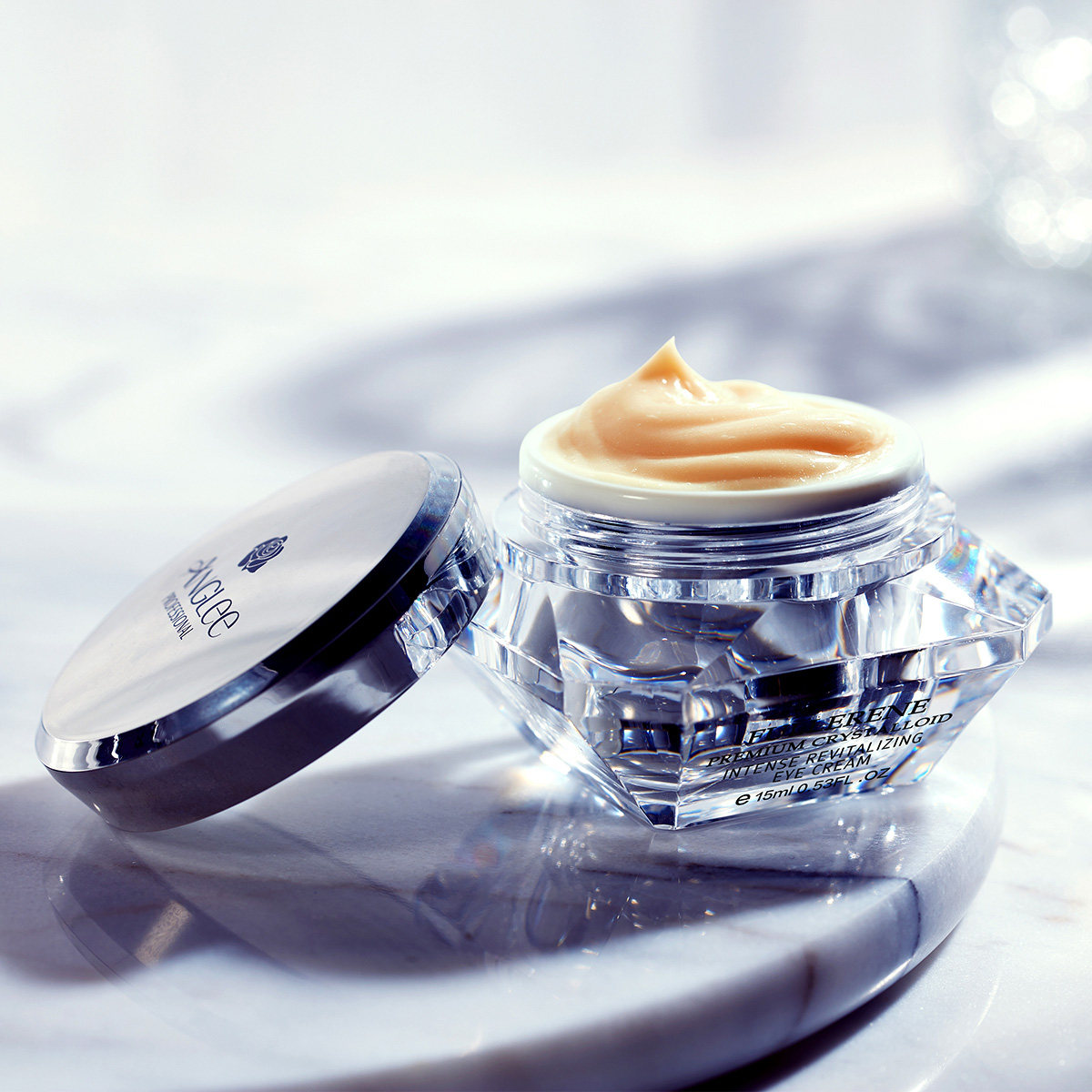 改善安婕妤钻石烯奢晶致赋活眼霜15ml紧致眼部面部护理套装