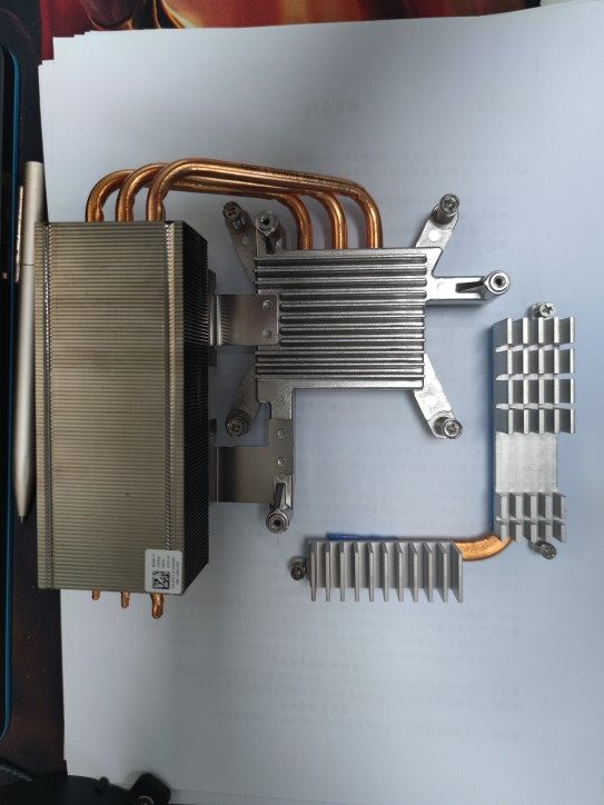 dell工作站t3650t3640t3630cpu散热片风扇拐角vr散热器