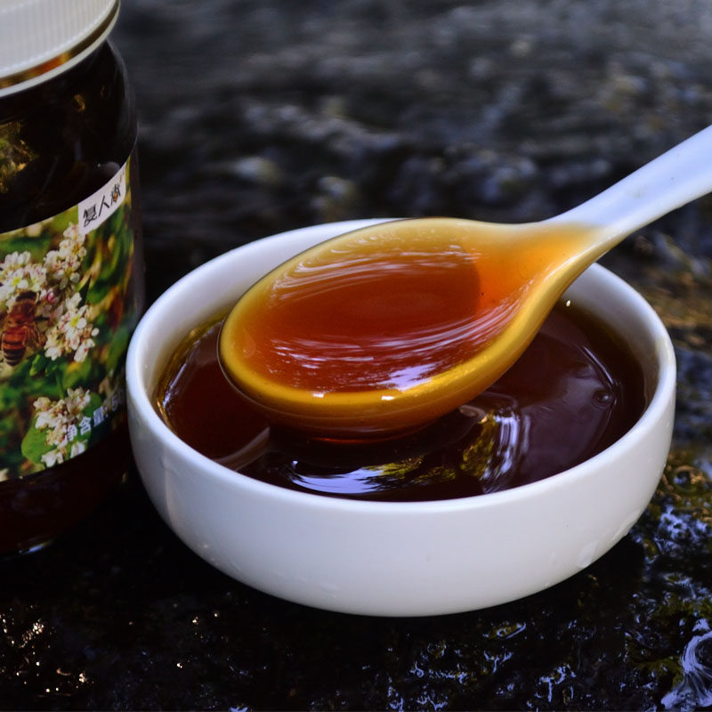 荞麦蜂蜜正宗纯正天然农家自产成熟1斤装蜂蜜