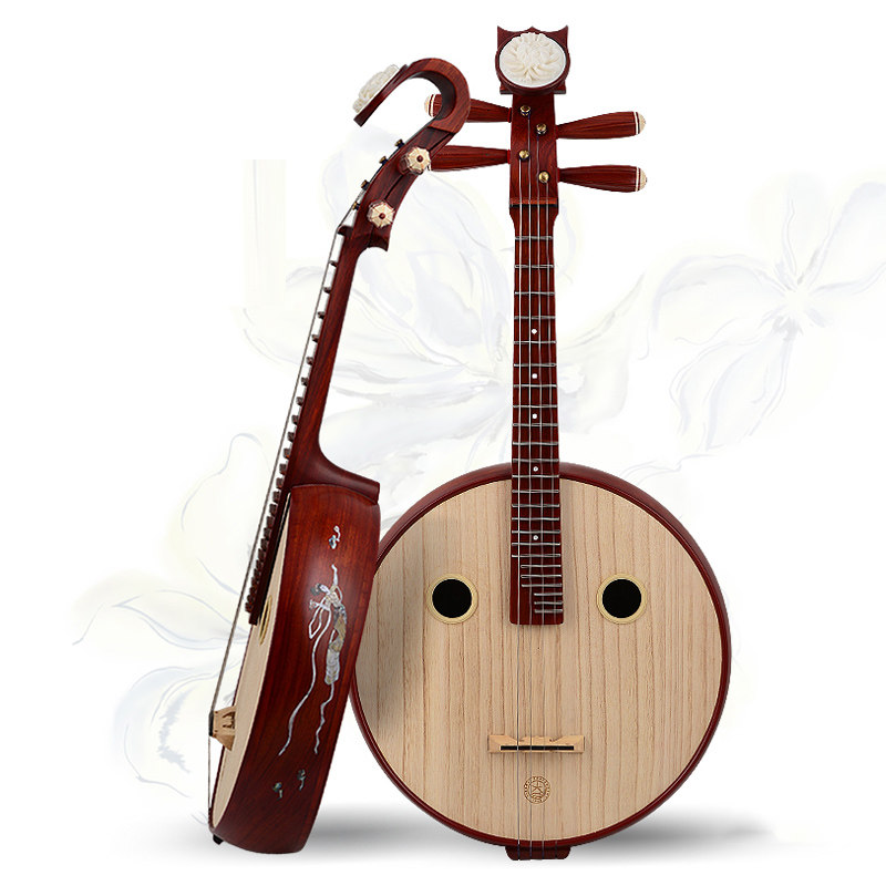 中阮乐器8512t专业花梨红木清水演奏送阮包配件阮