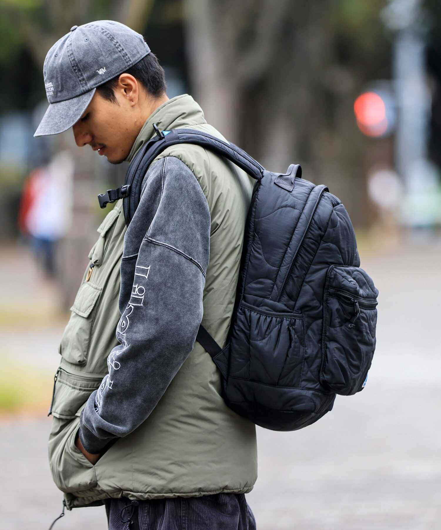 日本代购直送abilityliberaiders合作男式大容量双肩背包双肩背包