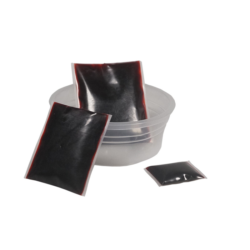 逼真假血浆胶囊小血包吐血道具可食用万圣节特效化妆整蛊血丸安全