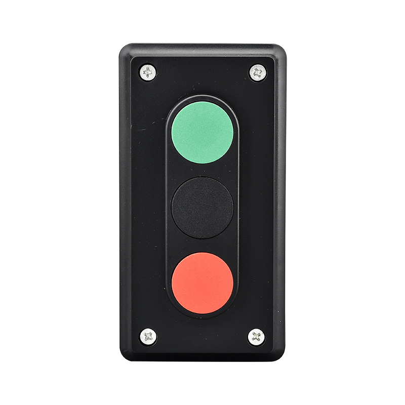 按钮正泰启动一开一闭二档启停复位开关np2e2001按钮