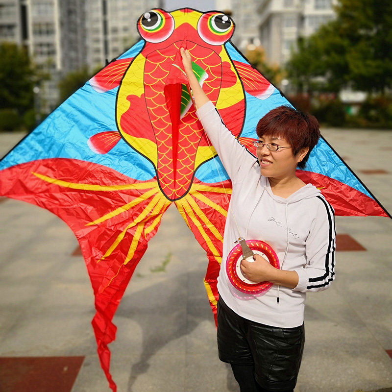 风筝轮放飞轮耐摔实用大轴轴承静音手握轮盘缠绕线板