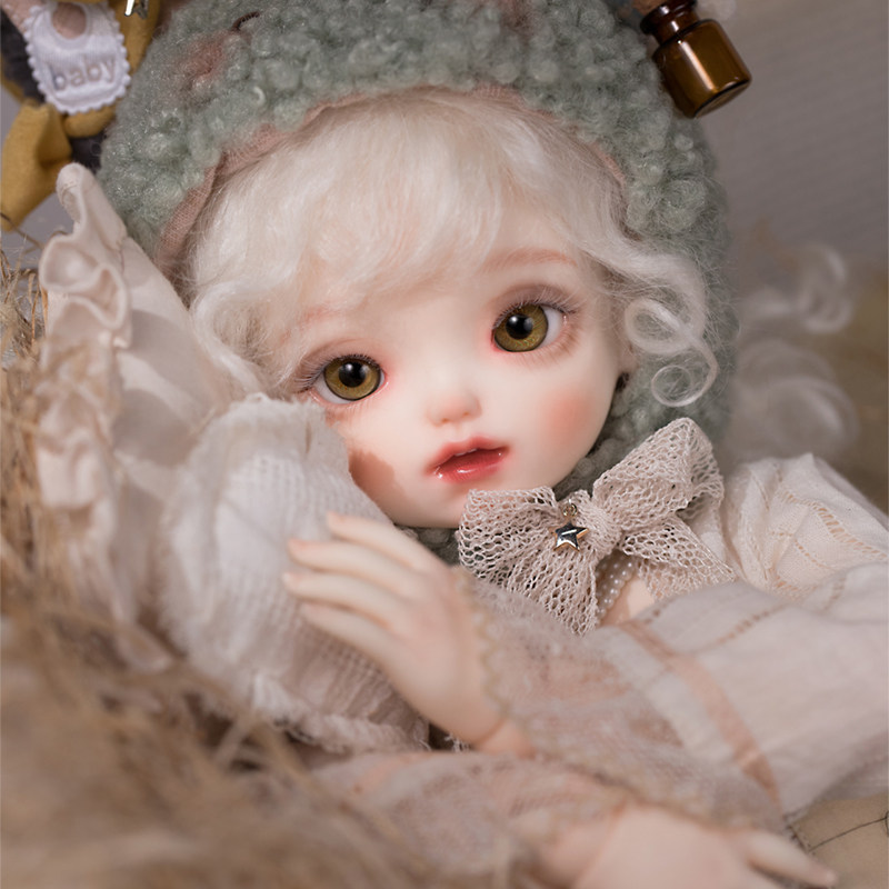 dollzone麦芽4分bjd娃娃可爱猫咪兽体dz官方bjd娃娃