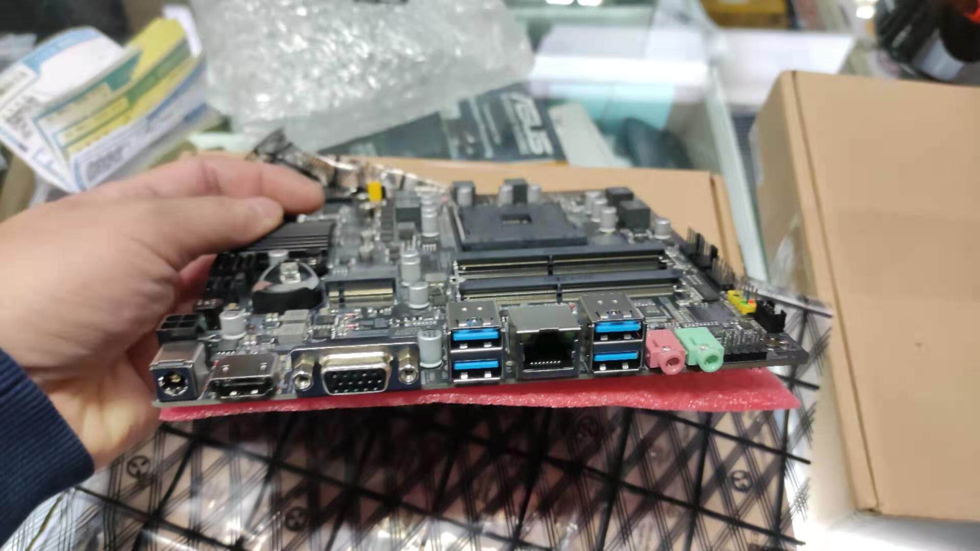 onda昂达a320-ipcdc供电迷你工控一体机主板jw主板