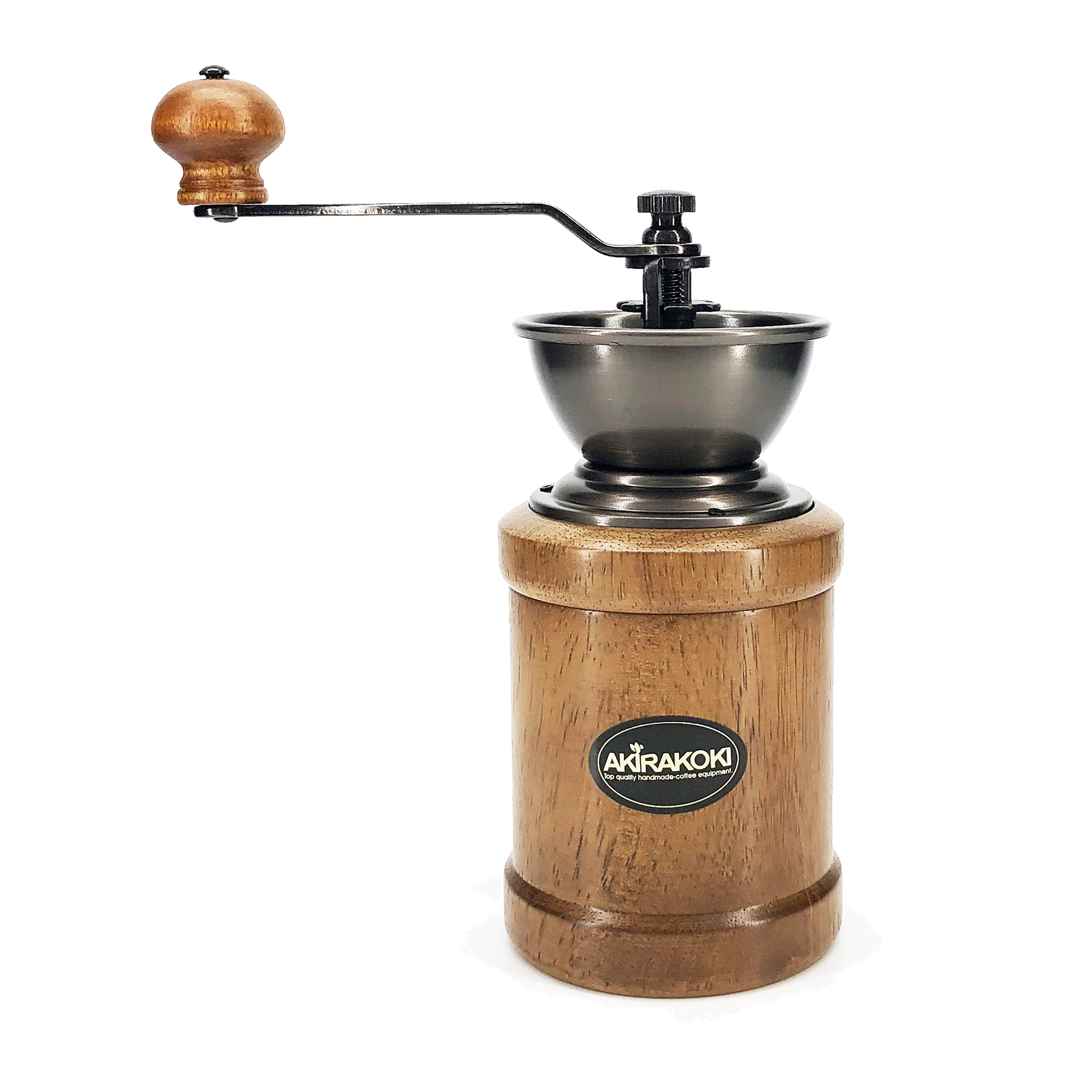 akira台湾正晃行手摇咖啡磨豆机手工研磨机kalita复古磨豆机