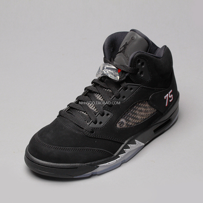 牛哄哄airjordan5aj5新黑银巴黎圣日耳曼联名psgav9175001