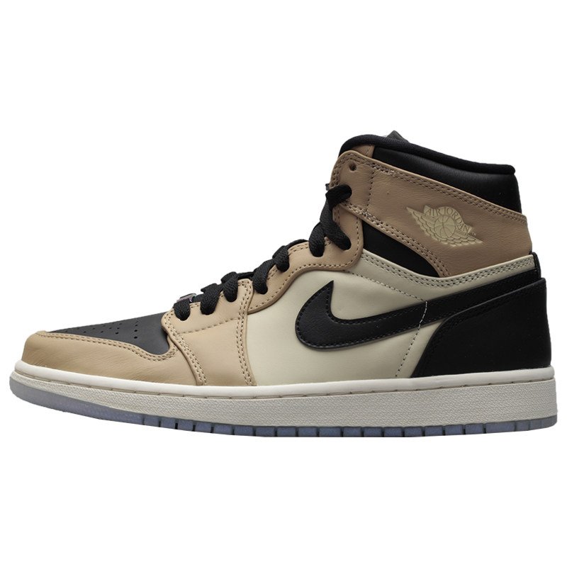 牛哄哄airjordan1highaj1黑卡其变色龙珍珠奶茶ah7389003