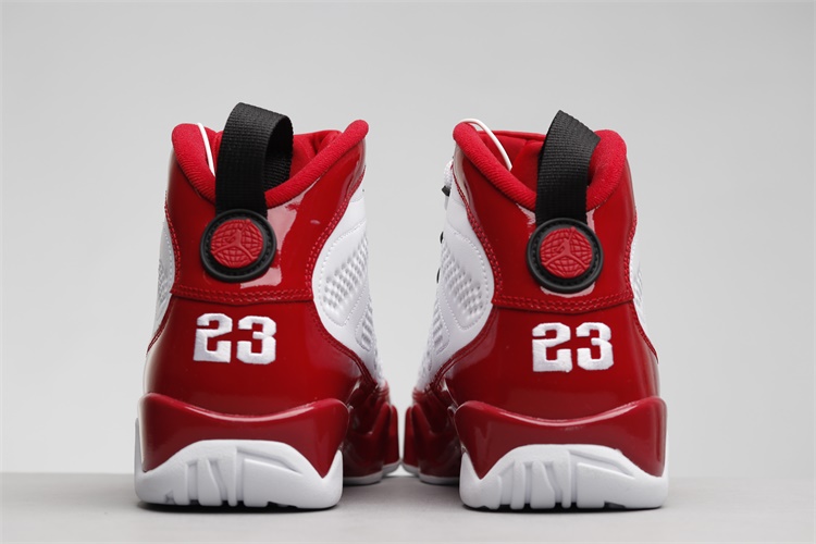 牛哄哄airjordan9aj9健身房红漆皮红白篮球鞋302370160