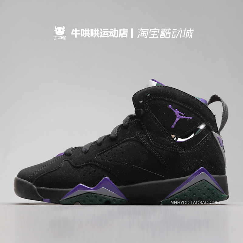 牛哄哄airjordan7aj7乔七黑紫雄鹿雷阿伦304774304775053
