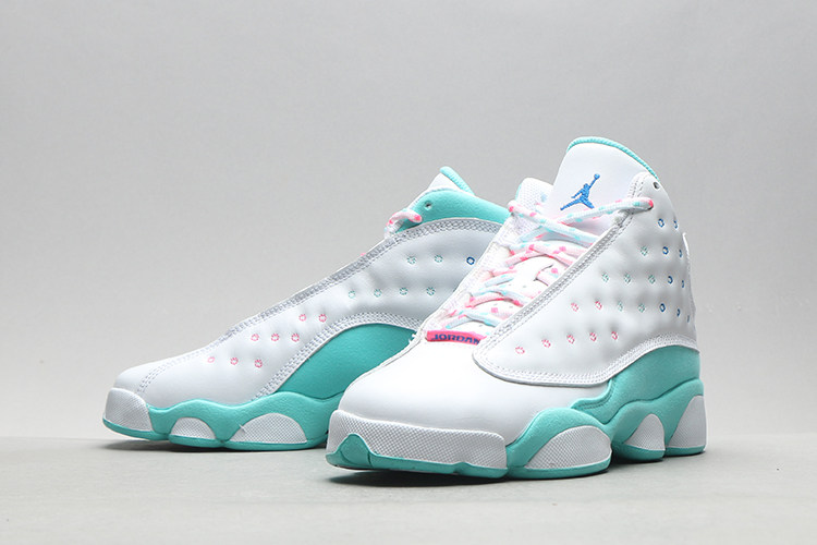 哄哄airjordanauroragreenaj13白绿彩蛋439358100篮球鞋