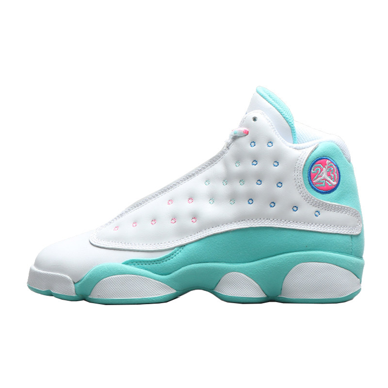哄哄airjordanauroragreenaj13白绿彩蛋439358100篮球鞋