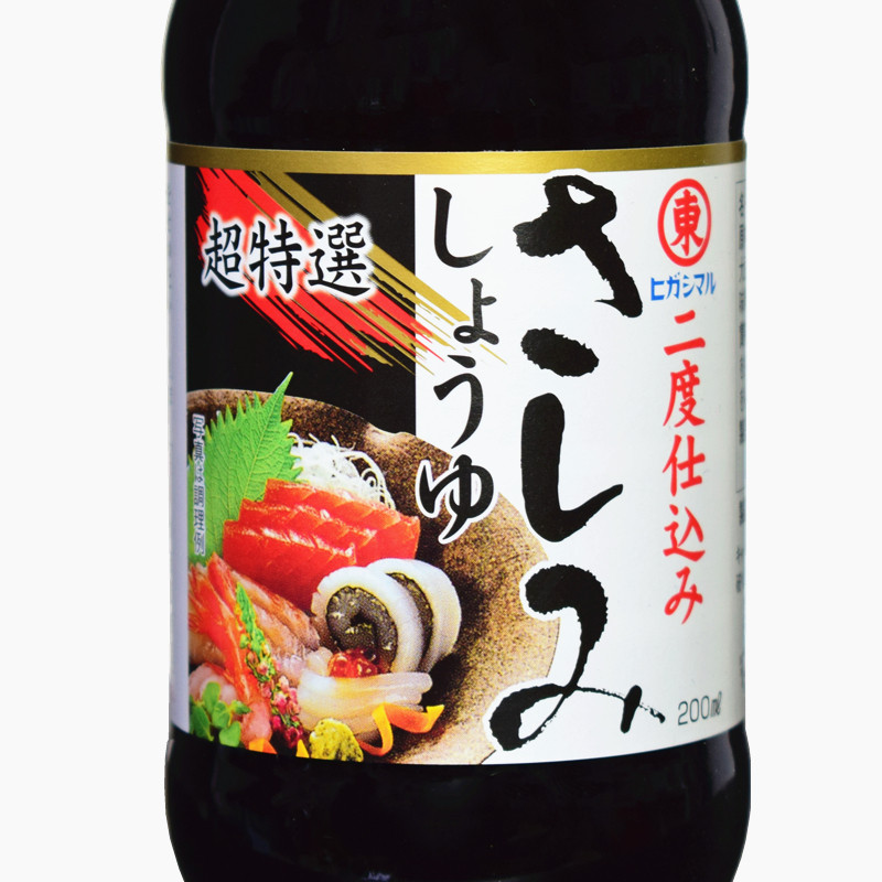 酱油日本原装进口小东200ml鱼生寿司猫饭海鲜刺身酱油