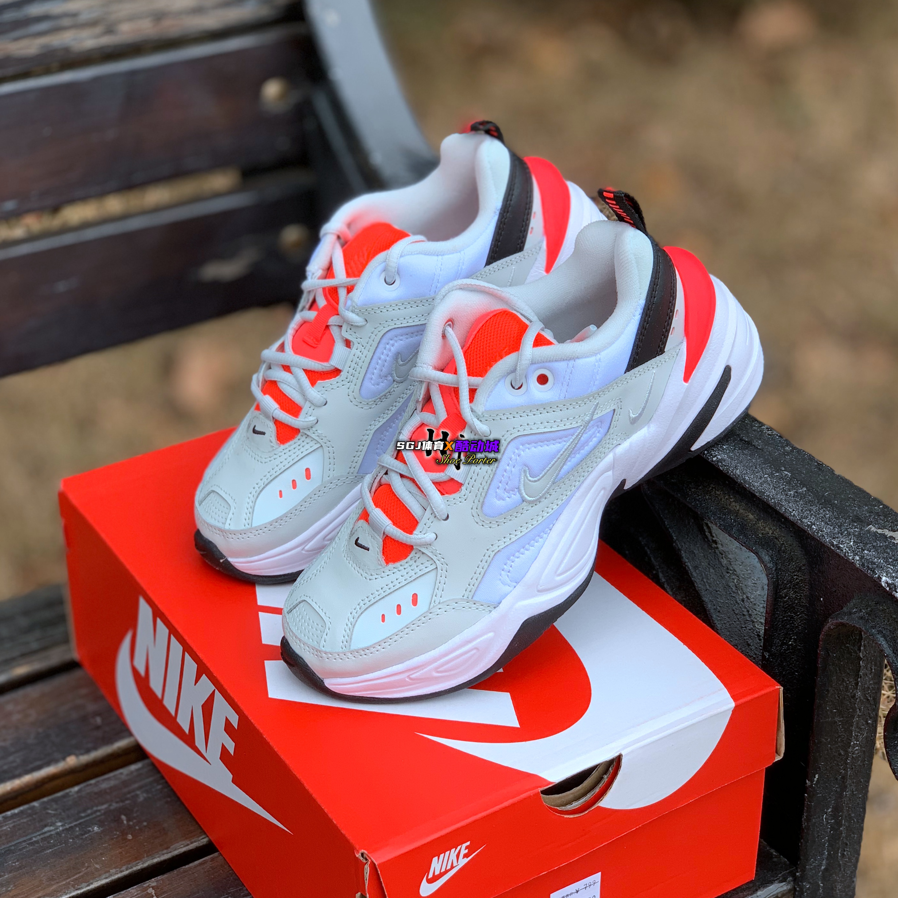 耐克nikem2ktekno复古休闲女子低帮老爹运动运动休闲鞋