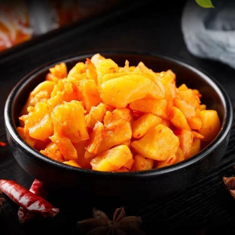 萝卜榨菜甜辣下饭饭菜锦州百合可口咸菜甜脆腌制