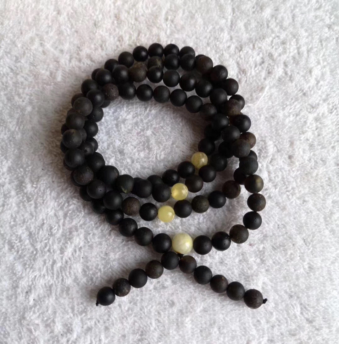 瑞典直供波罗的海琥珀蜜蜡正宗药珀手串项链塔链108佛珠直播专拍