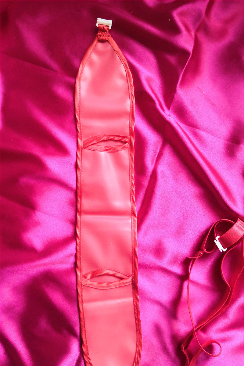 卫生月经老式月事性感进口胶皮皮带插槽裤女平角裤