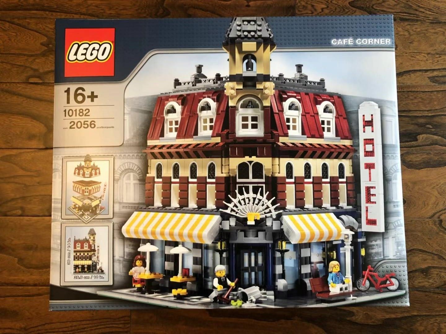 乐高10182创意建筑街景转角咖啡厅lego积木玩具建构