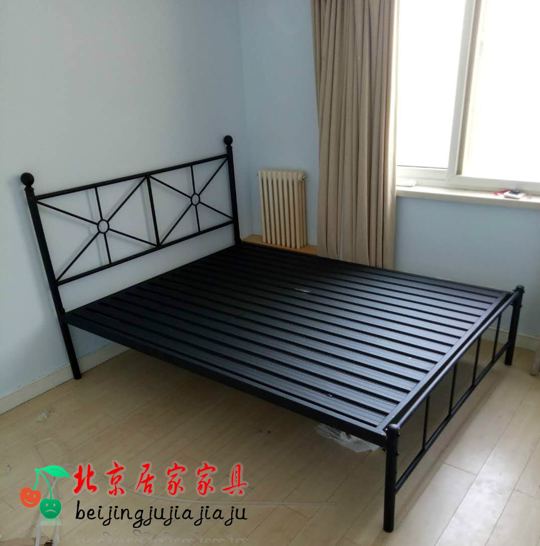 铁床 铁床架 床铁 1.2米1.5米1.8米双人床铁艺床欧式公主床铁架床