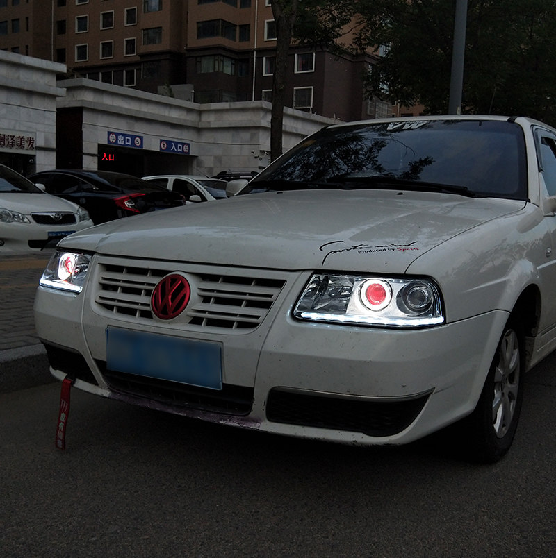 志俊30004000改装大灯总成q5双光透镜气灯大灯总成