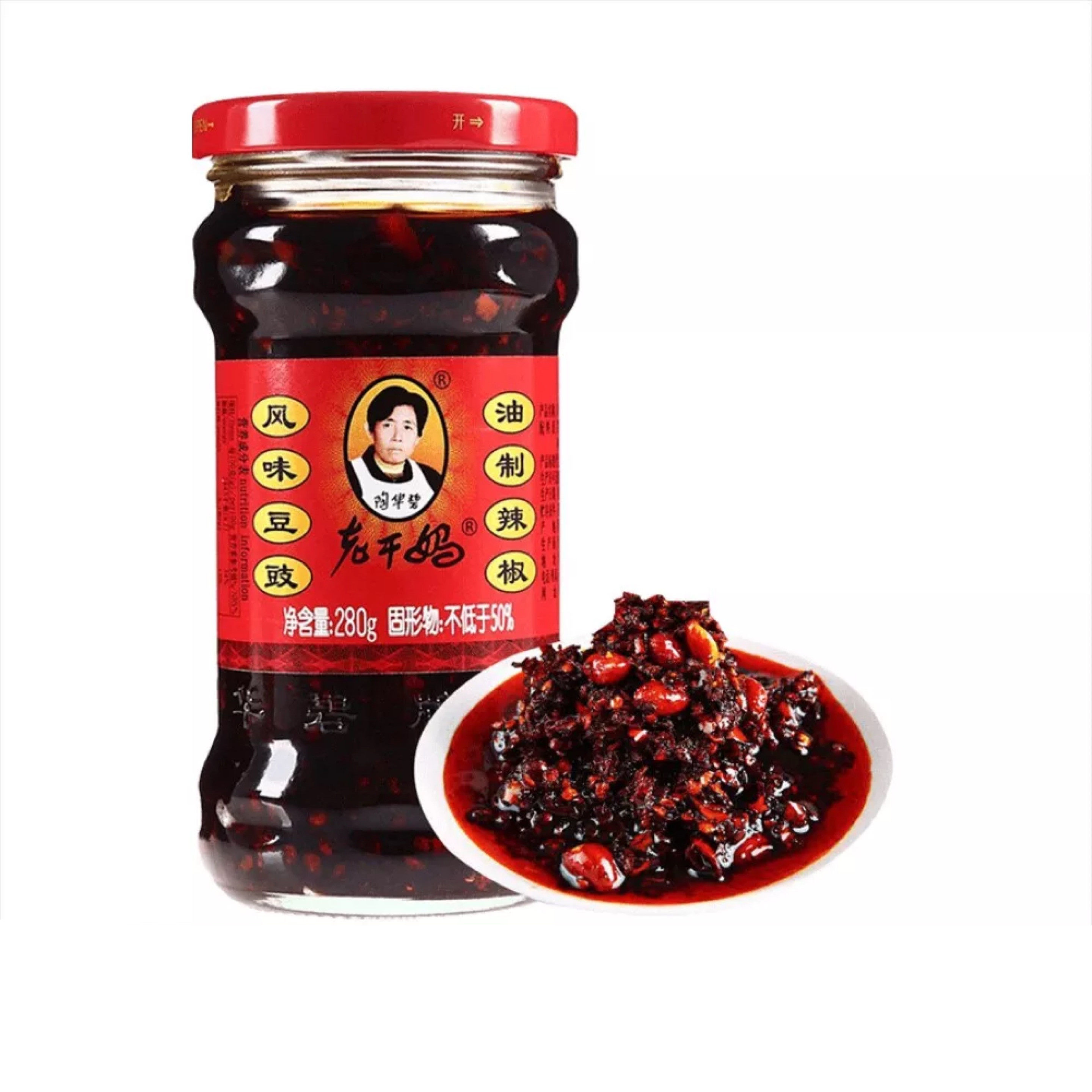 正品贵州特产陶华碧老干妈风味水豆豉280g辣椒酱豆豉酱满3份包邮