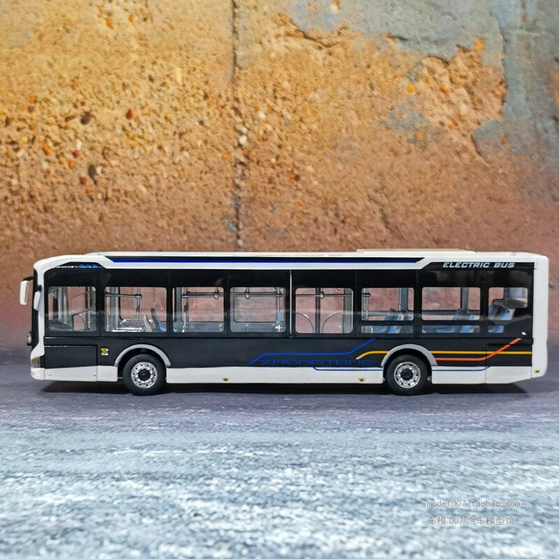 中通客车lck6126evgra1电动12米城市城市公交公交车巴士模型车模