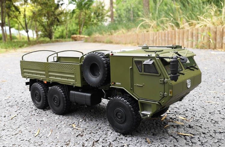 陕汽军车德龙sx2220越野军卡运兵车仿真合金汽车模型合金车