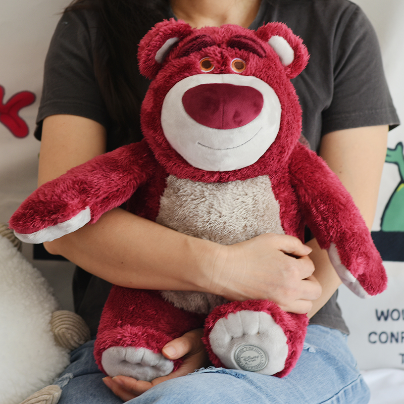 玩具总动员草莓熊公仔玩偶睡觉抱抱熊毛绒女生生日礼物娃娃可爱