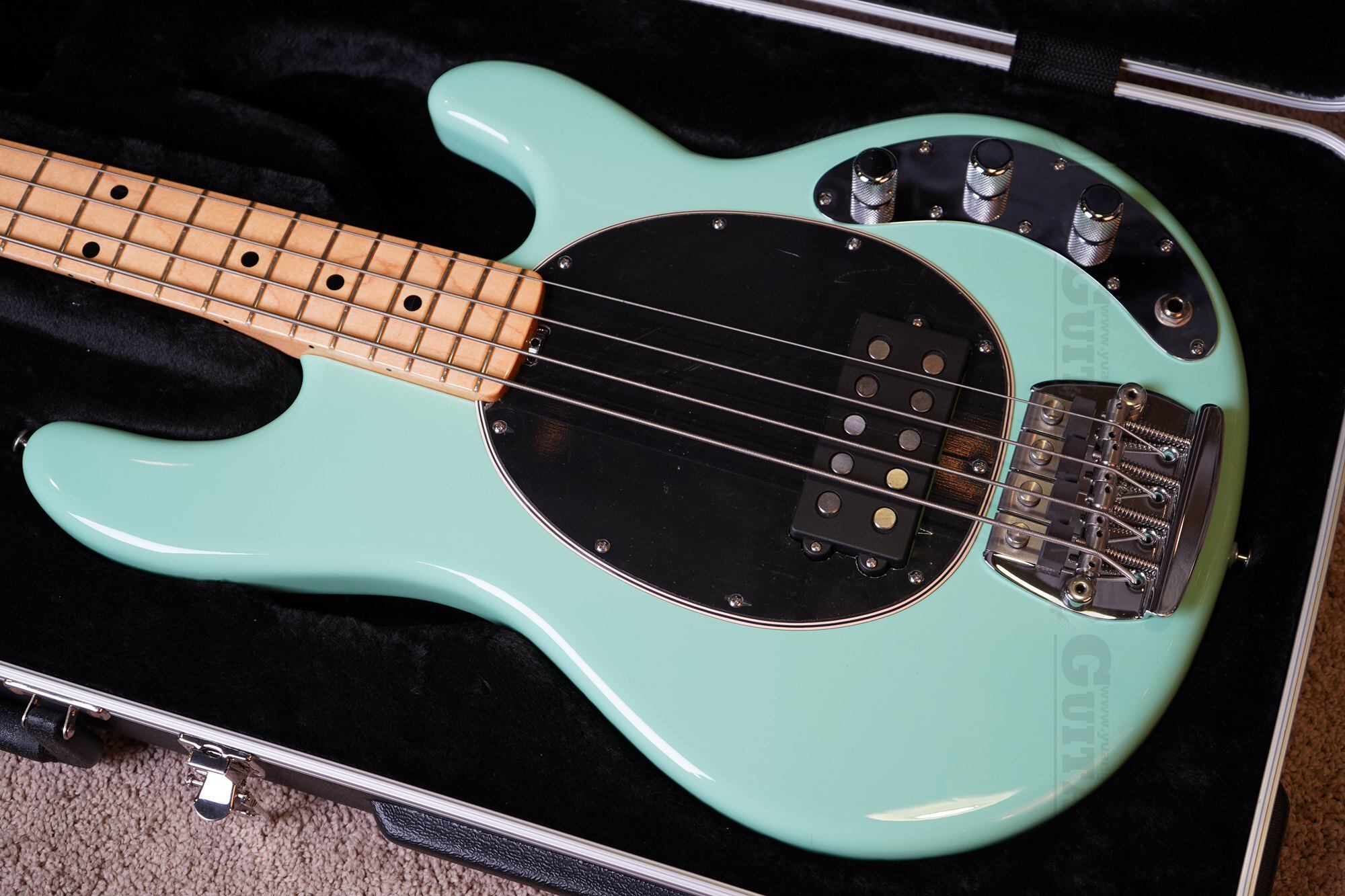 musicman40thstingrayoldsmoothie烟枪周年纪念款电贝司贝司电贝司