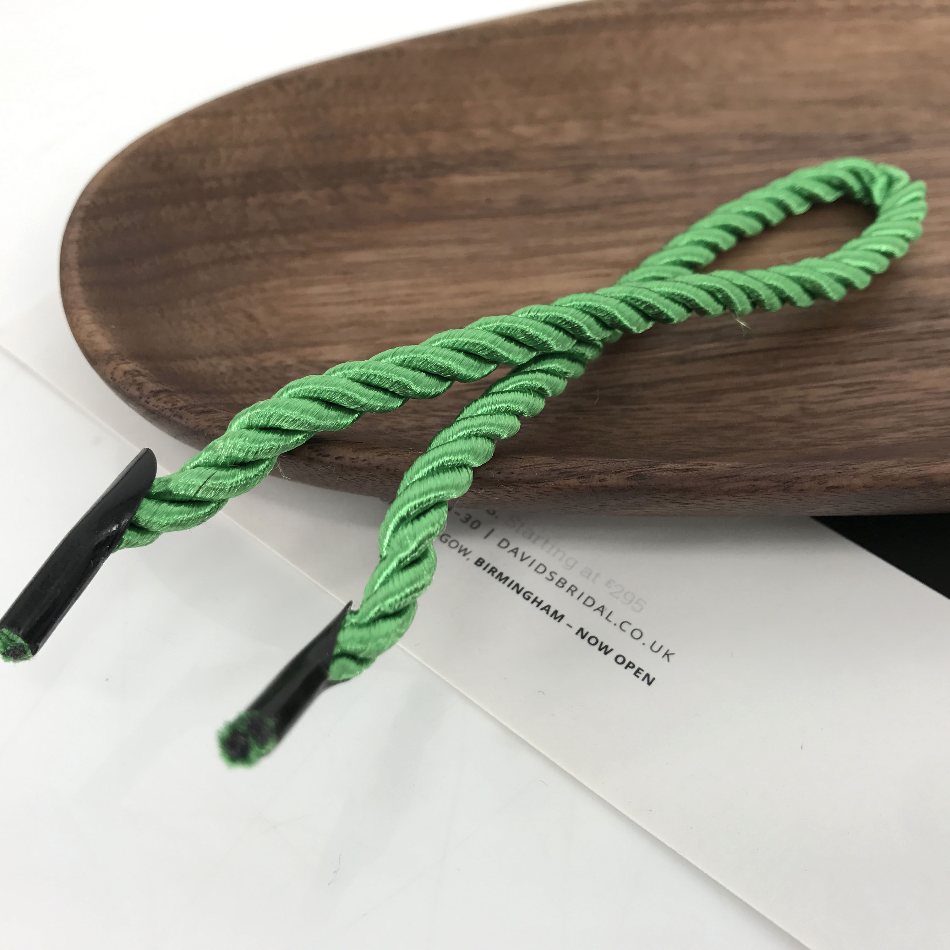 手提袋尼龙丙纶拎绳礼品盒包装绳子5mm手提卡头绳子